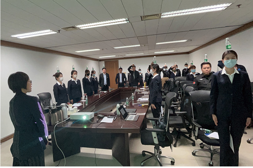 会议会场礼仪培训班